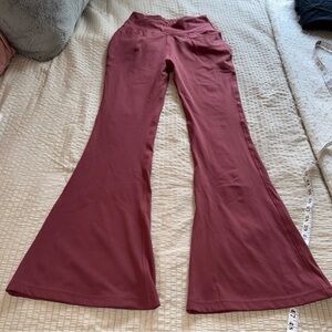 TikTok Shop Pink Yoga Flares medium